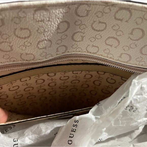 Guess Tote Bag Women Multi Logo, Light Rose, Style CC888325 - Picture 15 of 15